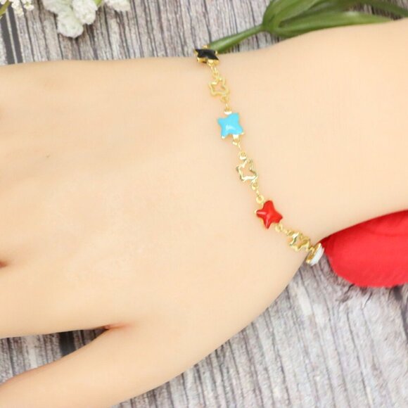 "Trendy Handmade Bracelet – A Stylish Gift for Women & Girls, MAR091920 - Picture 7 of 10